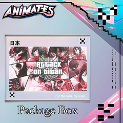 Attack On Titan x Package Box